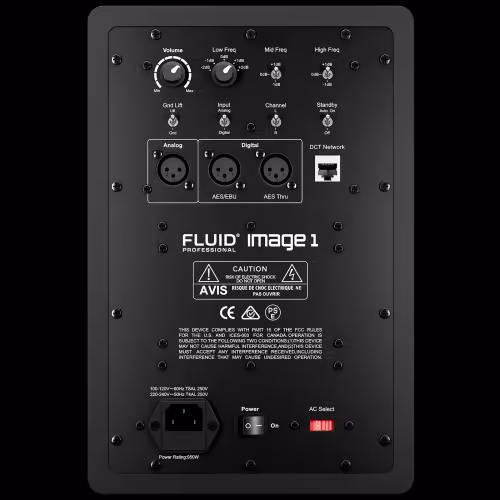Fluid Audio Imlage 1 - vue arrière