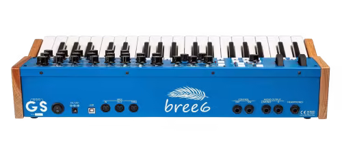 GS Music Bree6 Keyboard : L'analogique argentin se dote d'un clavier.