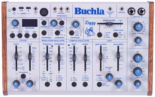 Buchla Ziggy : Le son West Coast moins cher et au format desktop