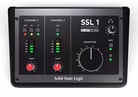 Solid State Logic dévoile la SSL 1, une interface audio accessible
